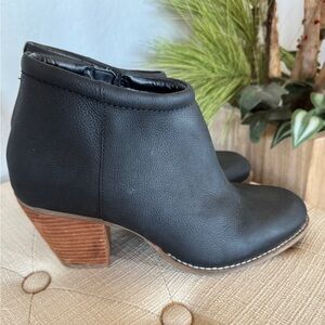 Cole Haan Prynne Pebble Leather Heeled Bootie